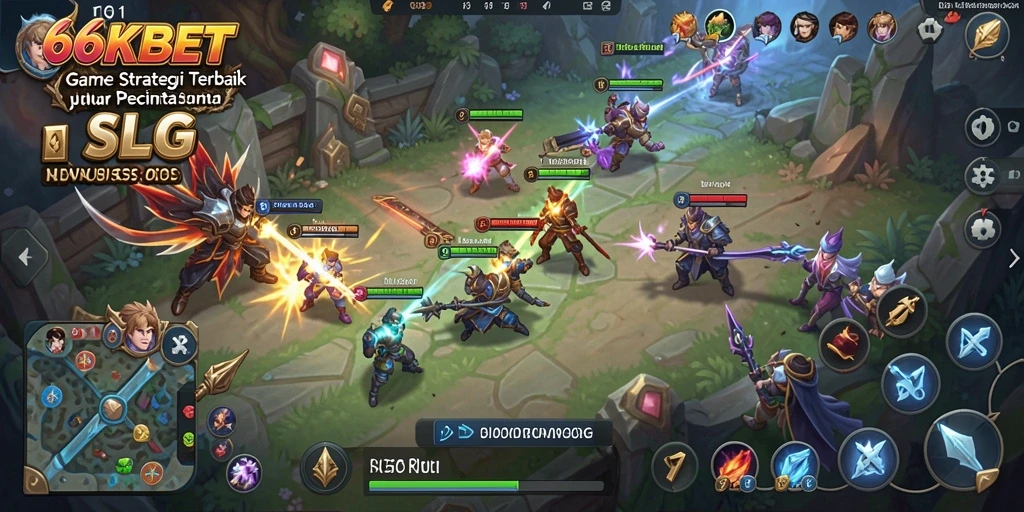 Screenshot gameplay 66KBET yang menunjukkan aksi seru dan strategi.