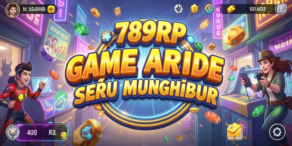 Screenshot utama 789RP menampilkan aksi seru gameplay arcade.
