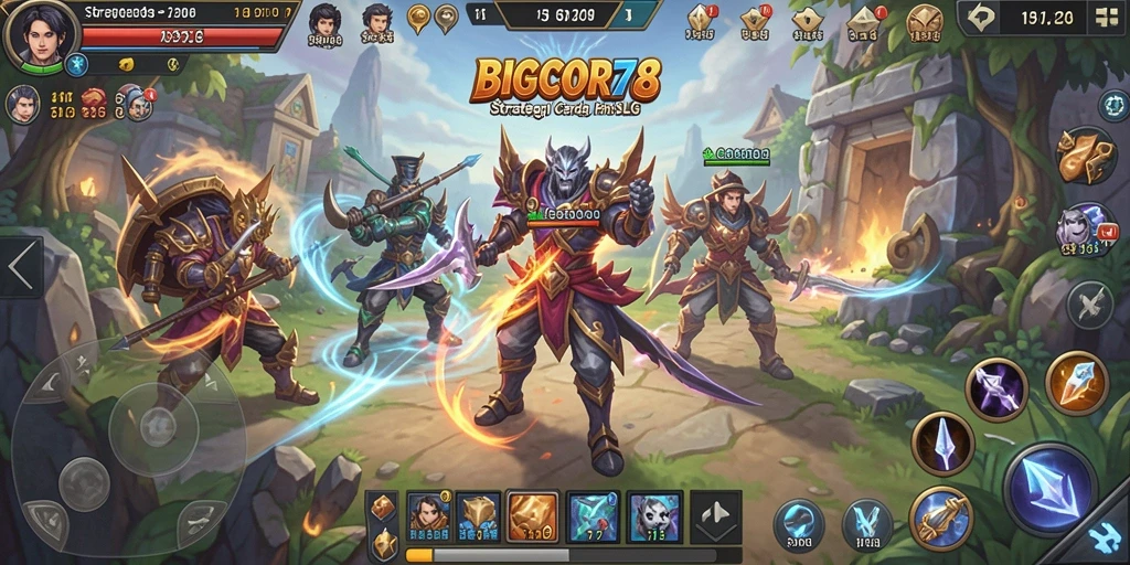 Tampilan menarik dari gameplay <strong>BIGCOR78</strong> menunjukkan strategi yang mendebarkan.