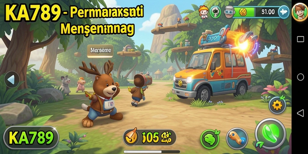 Tangkapan layar menampilkan gameplay KA789 yang menyenangkan dan menarik.