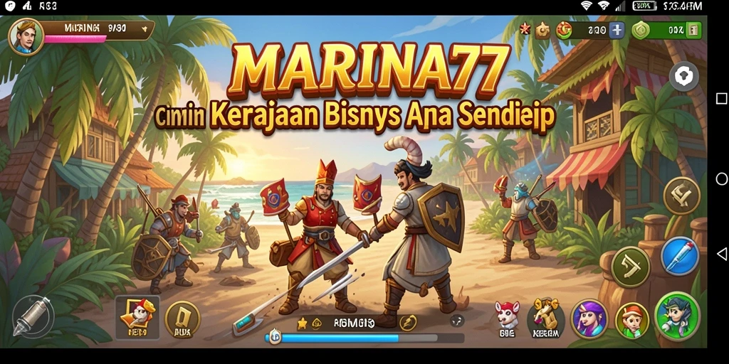 Screenshot MARINA77 menampilkan gameplay Tycoon yang seru.