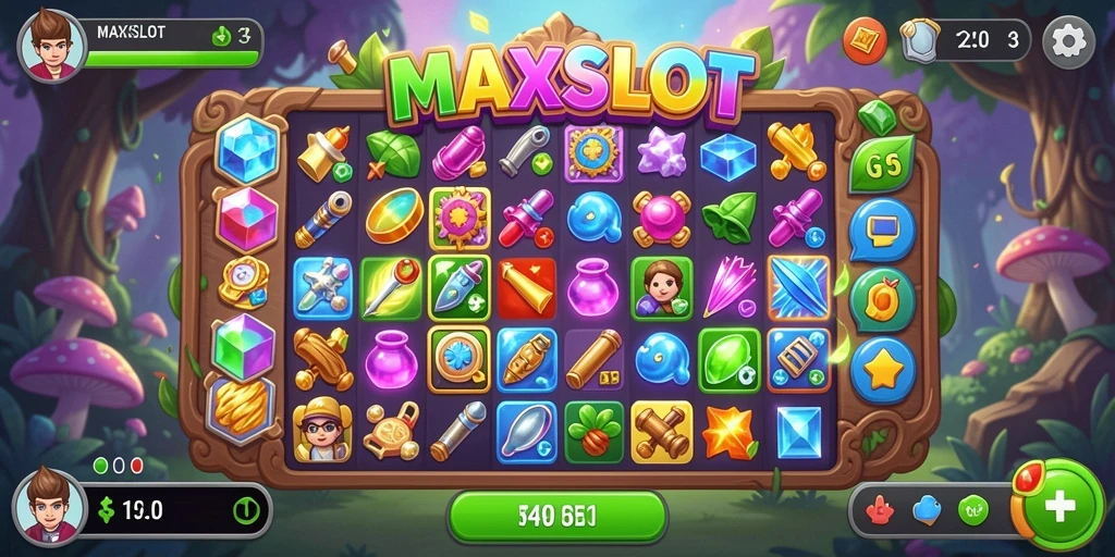 Tangkapan layar gameplay MAXSLOT yang menarik dan penuh warna.