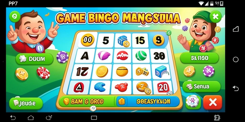 Tampilan seru di PP7 saat bermain Bingo online.