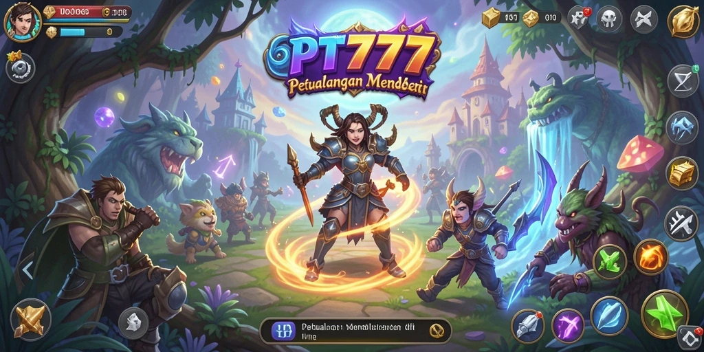 Gameplay menegangkan di dunia petualangan PT777.