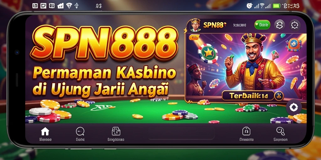 Screenshot utama SPN88 menampilkan gameplay Kasino yang mengasyikkan.