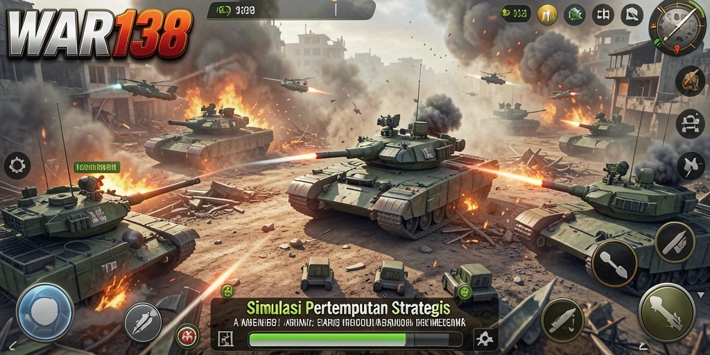 Tampilan gameplay interaktif dan grafis menawan dari WAR138.